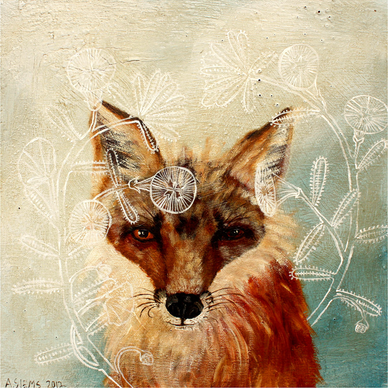 Anne Siems' piece "Fox Plant" available on Tiny Showcase