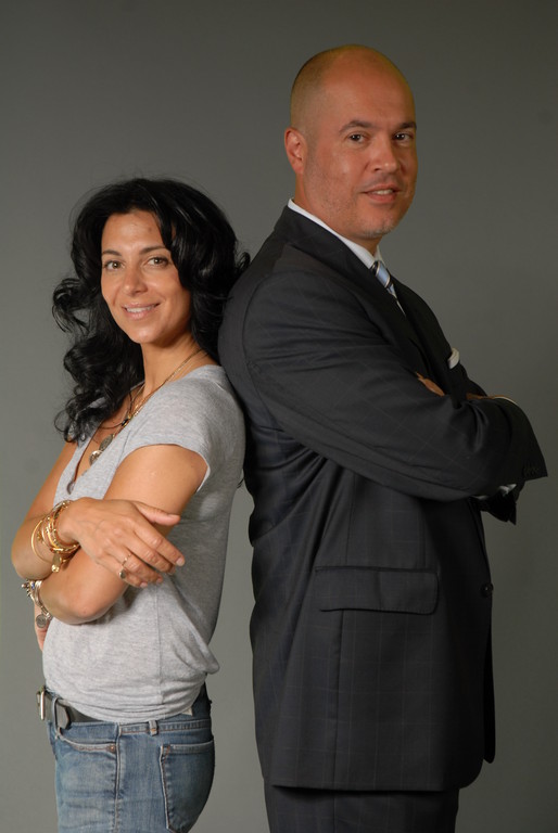 Alex and Ani owner/designer Carolyn Rafaelian and CEO Giovanni Feroce