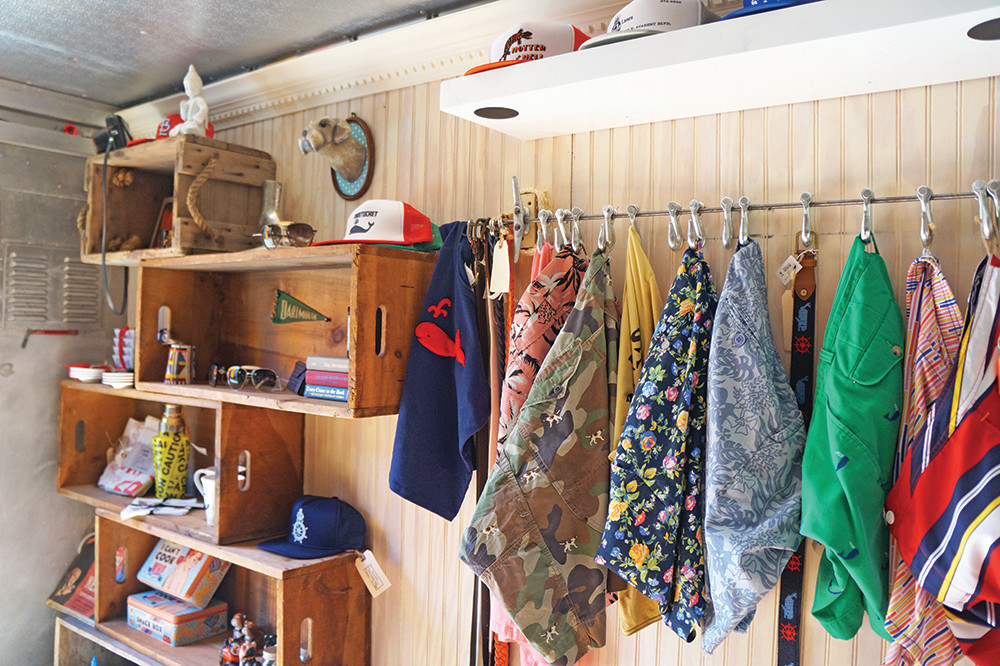 Post and Grove is neatly styled, with a dressing room and a mix of vintage and new pieces.